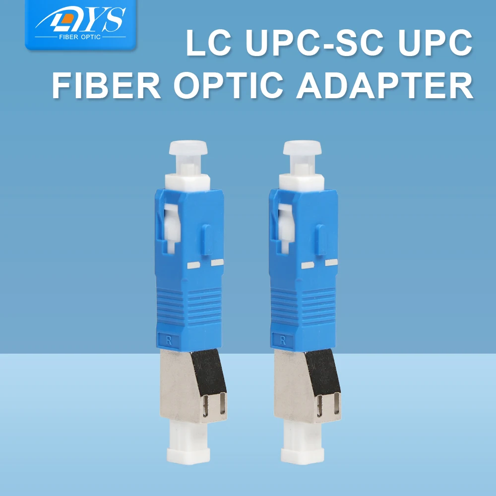 10 шт. LC UPC SC оптический патч корд Гибридный В комплект поставки входит адаптер