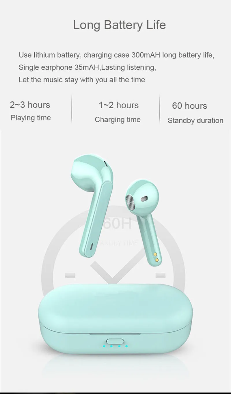 Беспроводные наушники для huawei Honor Lite Xiaomi TWS Flypod Bluetooth 5,0, наушники с шумоподавлением, наушники PK T3 TWS