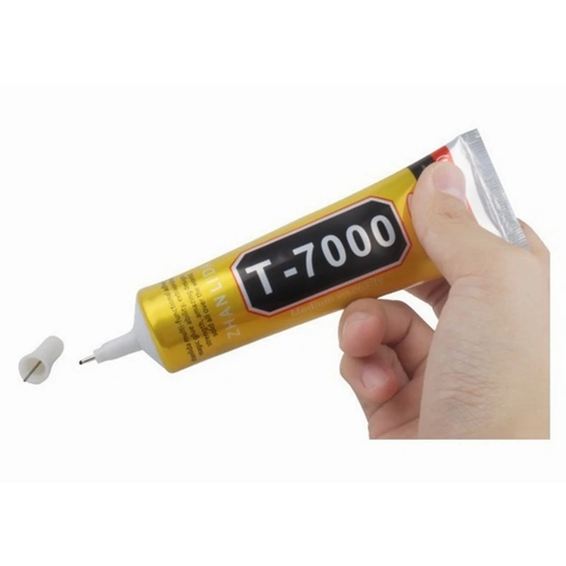 Клей T-7000 для приклеивания дисплея / задней крышки 15ml черный | Мобильные телефоны и