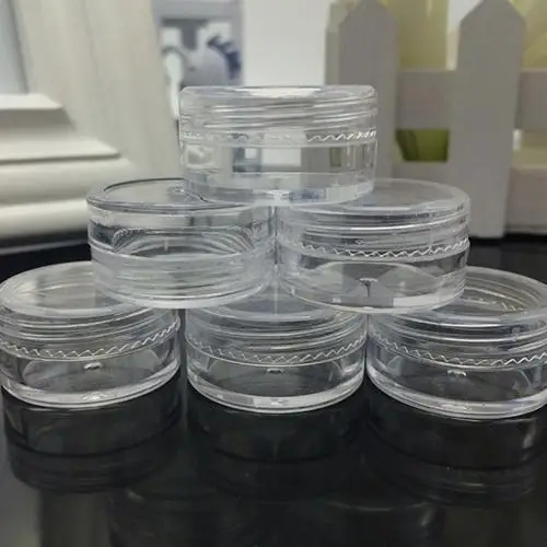 10 шт. 5 г пластиковая банка для теней век|Многоразовые бутылки| |