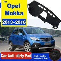 for opel mokka 2013 2014 2015 2016 anti slip mat dashboard cover pad sunshade dashmat protect carpet car accessories