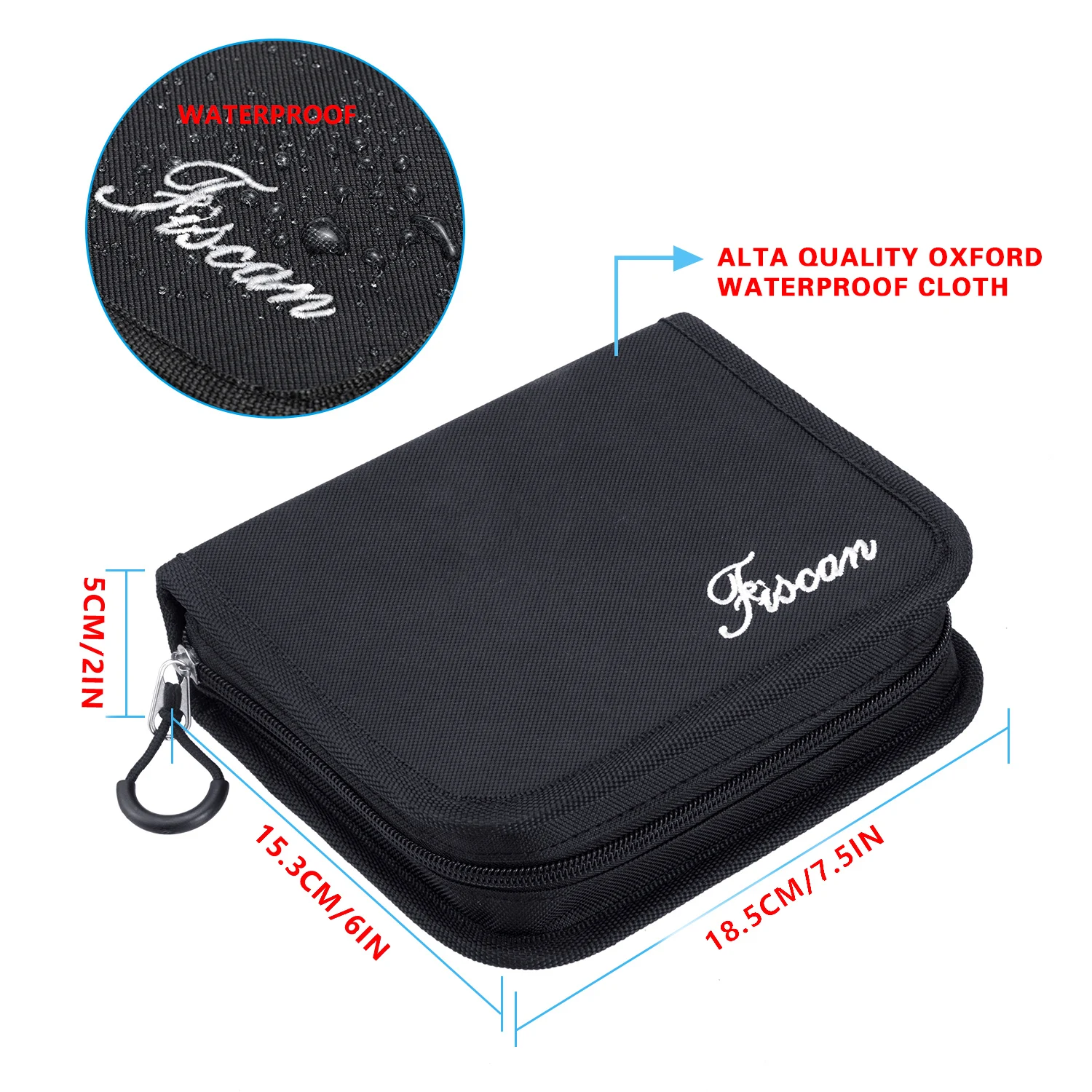 

Spinner Baits Storage Case Metal Jigbait Jig Spoon Tackle Bag Outdoor Fishing Accessories Fishing Lures Bag