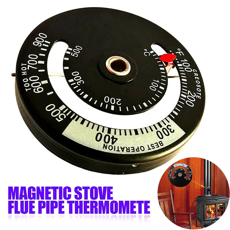Магнитный датчик температуры камина для дровяной печи термометр Новинка | Дом и