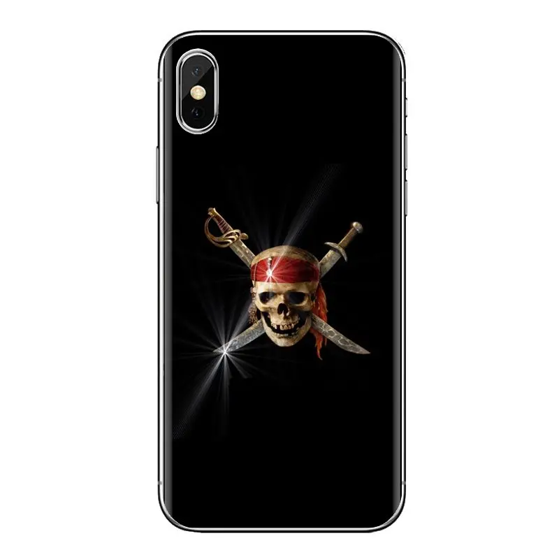 Пираты Карибского моря Карибский череп художественный защитный чехол для