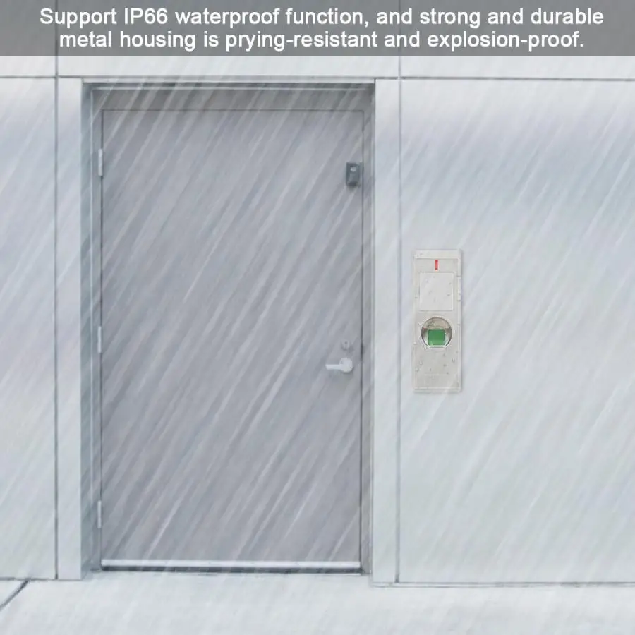 Доступа Управление Наборы металлический IP66 Водонепроницаемый отпечатки