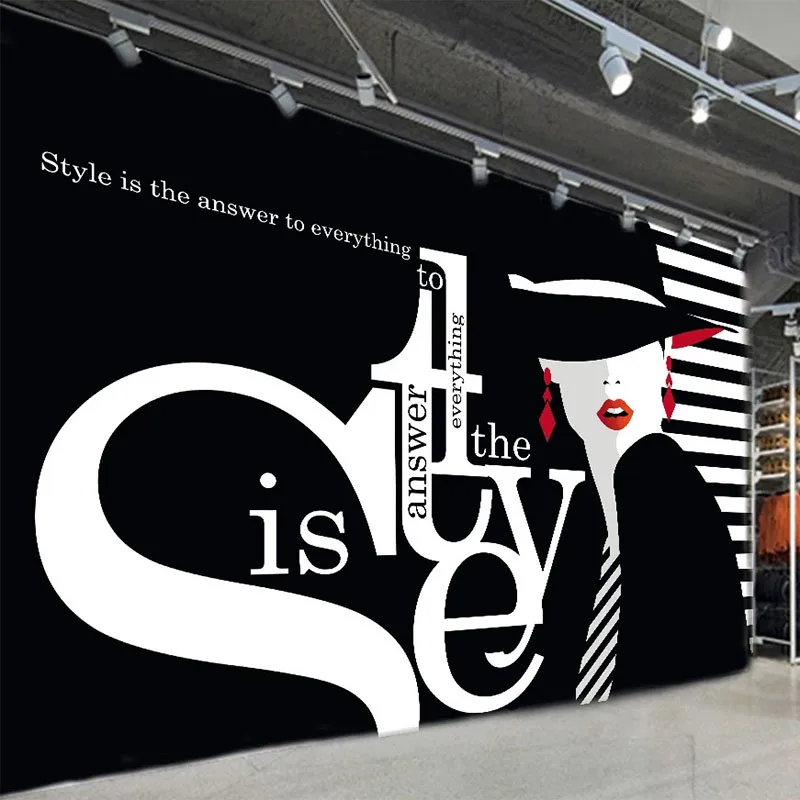 Современные модные 3D обои с английской надписью и граффити фотообои магазин