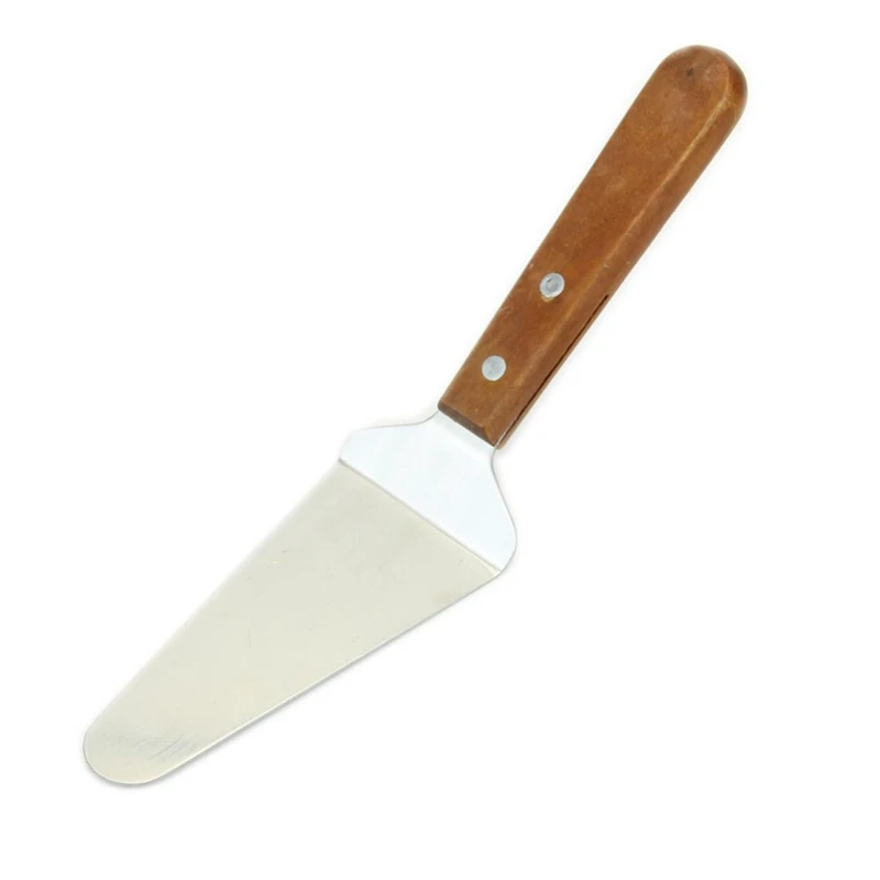 Деревянные ручные ножи из нержавеющей стали для торта|Инструменты приготовления