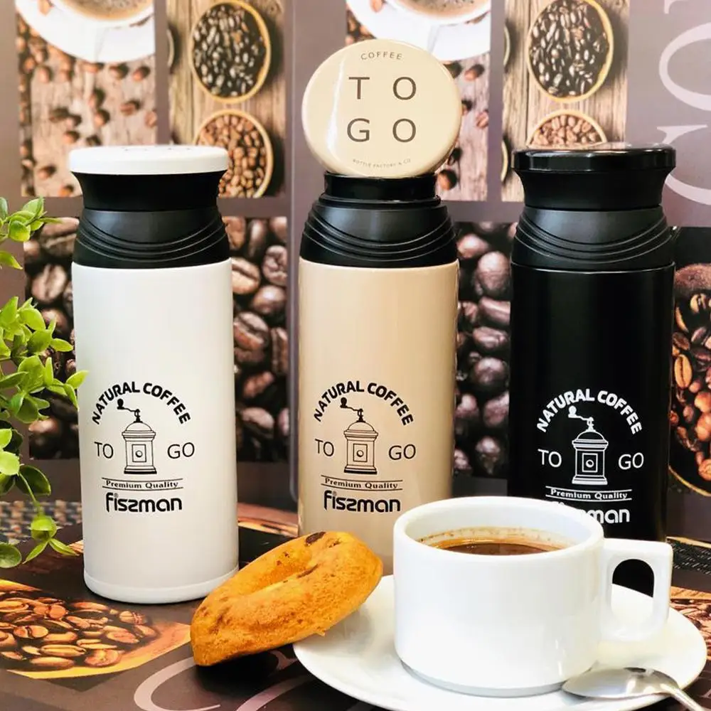 Фиссман 500 мл вакуумная бутылка с двойными стенками из нержавеющей стали Термос