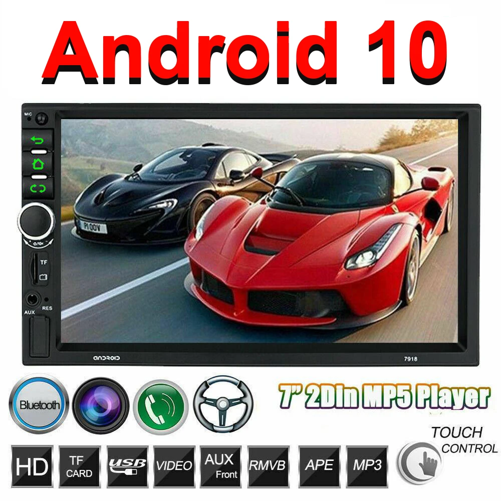 Универсальный автомобильный радиоприемник 2DIN 7 дюймов Авторадио мультимедийный