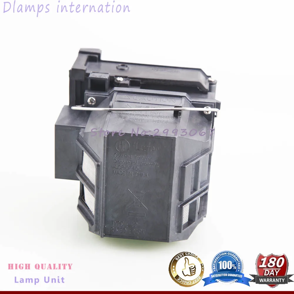 Совместимый модуль лампы проектора для ELPLP80 V13H010L80 PowerLite 580 585W BrightLink 585Wi 595Wi |