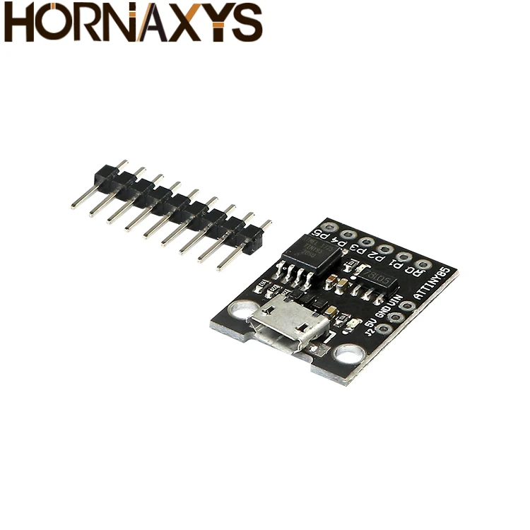 Плата разработки Digispark Kickstarter Micro ATTINY85 для Arduino IIC I2C USB 1 шт. синяя Черная |