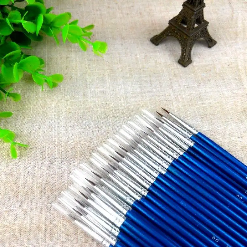 10 шт./компл. тонкая ручная краска ed ручки Тонкий крючок линия ручка для рисования