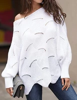 2021 fallwinter new hot style large size sweater thin knit sweater women