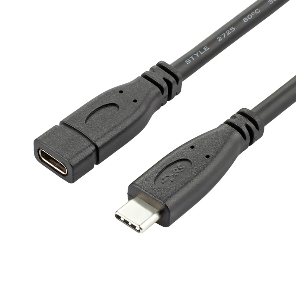 Удлинительный кабель USB 3 1 Type-C переходник типа C папа-мама для удлинения кабеля |