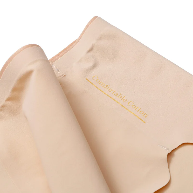 Женские трусики большого размера бесшовные с высокой талией мягкие ультратонкие