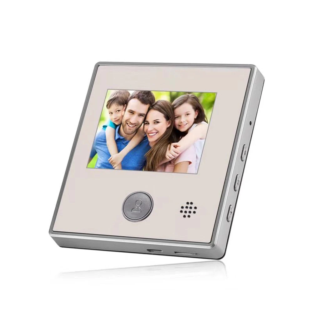 2 8 дюймовый цифровой дверной звонок камера домашняя Безопасность Видео глазок