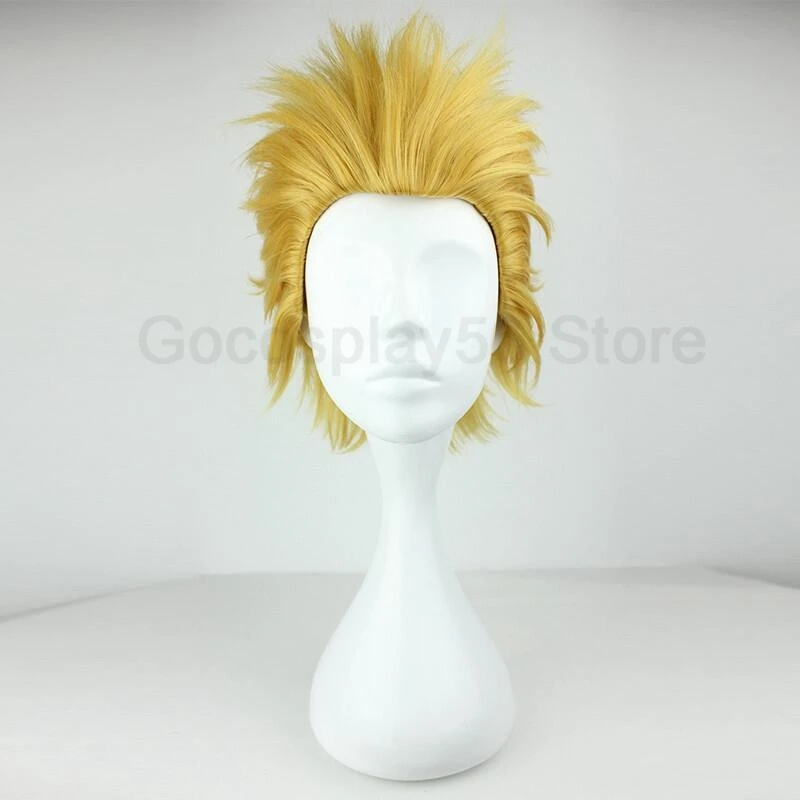 Fate Zero Stay Night Gilgamesh парик Золотой короткий Косплей волосы абсолютная демоническая Передняя Babylonia Экстра CCC Хэллоуин ролевые игры