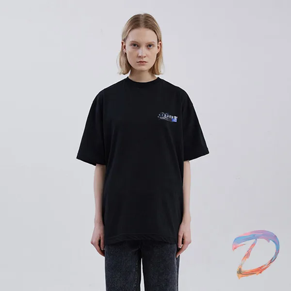 

ADER ERROR T-shirt Oversize High Quality Ader Aluminum Foil Tape Logo Short-sleeved Men's Women's Adererror Casual Top Tees