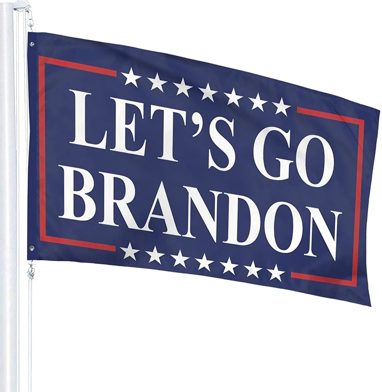 

Wall Academy Flag 3x5 Feet Let's Go Brandon Fjb Flag Tapestry Brass Grommets Fade-Resistant Outdoor Indoor Decoration