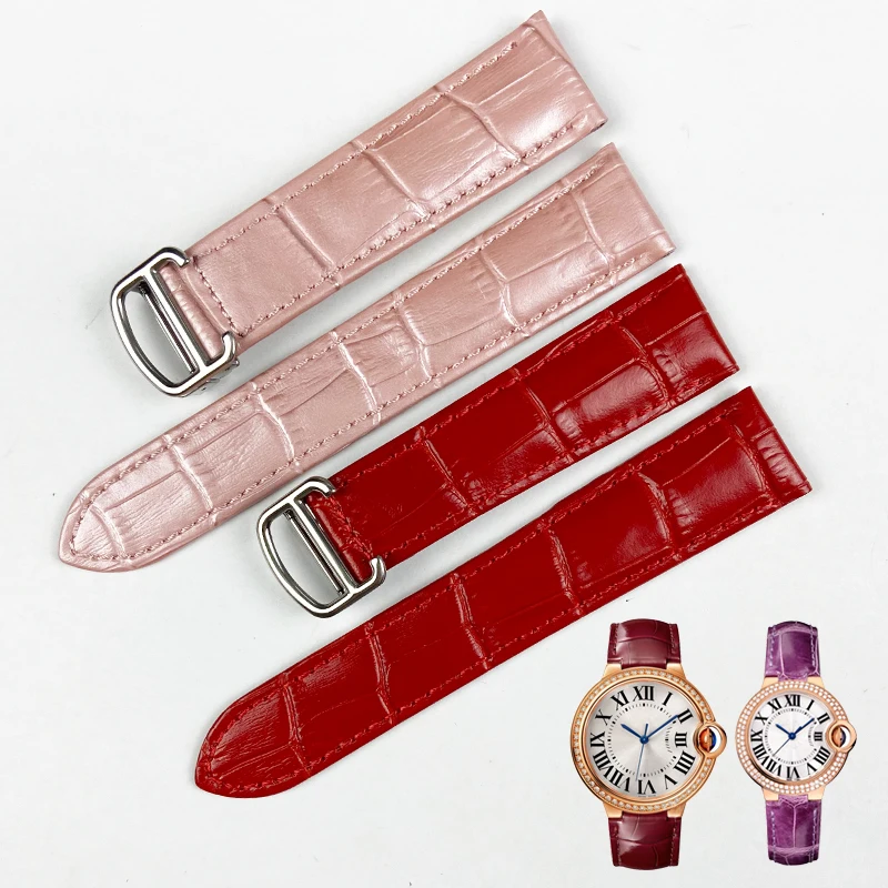 Ремешок из натуральной воловьей кожи для наручных часов браслет мужчин