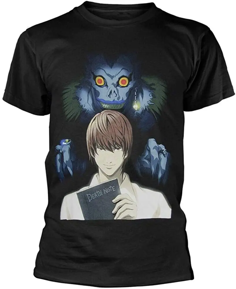

Cartoon Character Print T-shirt Summer Men's Fashion Round Neck Short-sleeved T-shirt