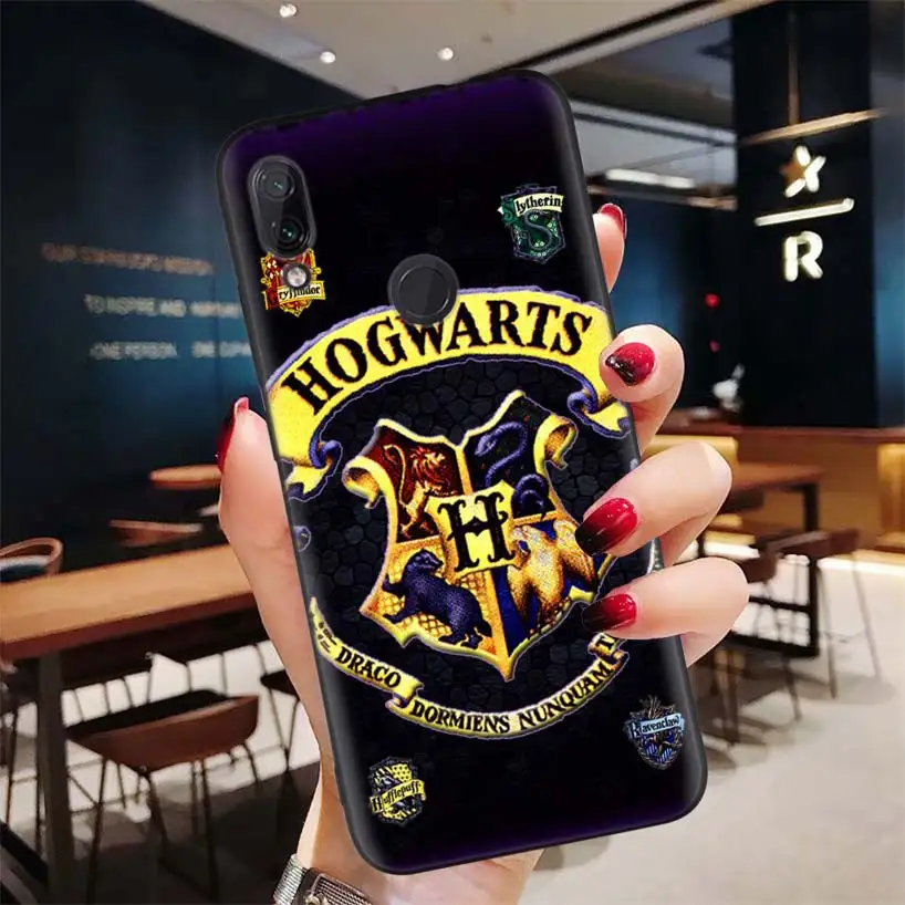 BD180-1 Черный чехол Potter Love для Xiao mi Red mi Note 8 7 7S 7A 6 S2 GO K20 Pro+ 6A mi 6X 5X A1 CC 9 8 мягкий чехол для телефона - Цвет: BD180-1