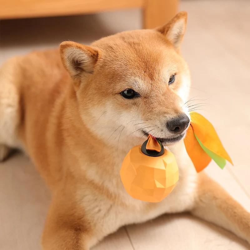 Фруктовая игрушка для собак дозатор жевания утечка еды пищащих Кормушка Для