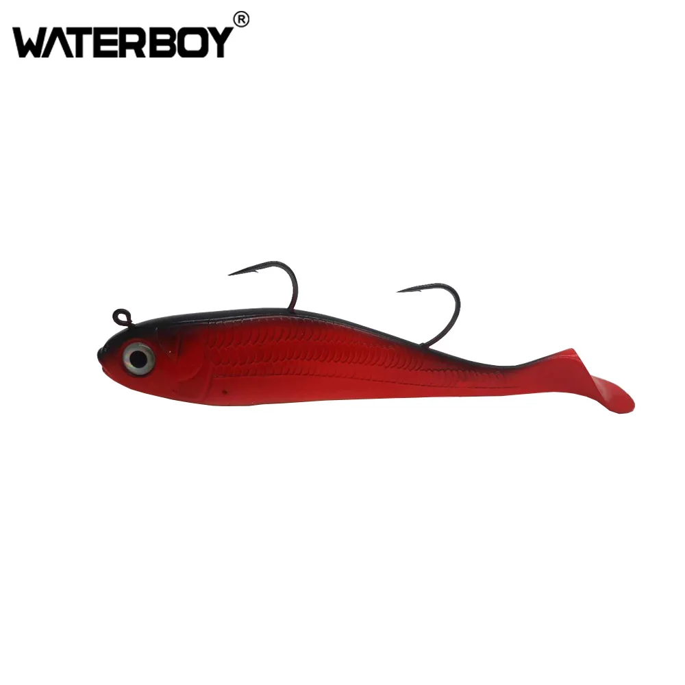 WATERBOY TW большая приманка Мягкая 20 см 170 г искусственная для плавания весло хвост