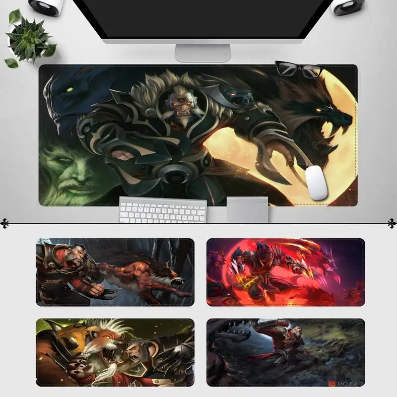 

Print Lycan Dota 2 Mouse Pad PC Laptop Gamer Mousepad Anime Antislip Mat Keyboard Desk Mat For Overwatch/CS GO