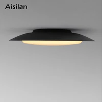aisilan modern led ceiling light waterproof dustproof soft lighting nordic for living room bedroom kitchen bining room ac85 260v