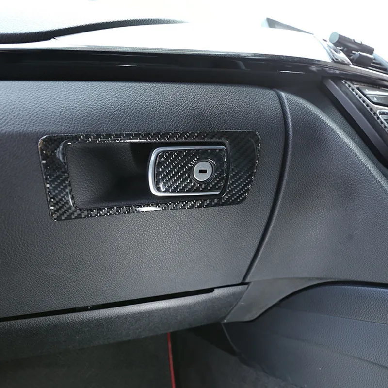 Углеродное волокно для BMW 3 серии F30 F34 RHD крышка внутренней консоли CD панель