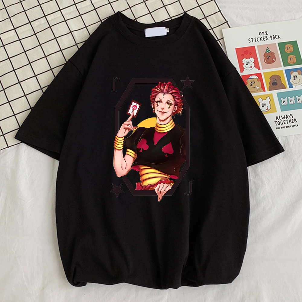 

Hisoka Morow Texture Surprise Poker Print Men's Shirts Retro Fit Shirt Simplicity Design shirt Cool Men ops