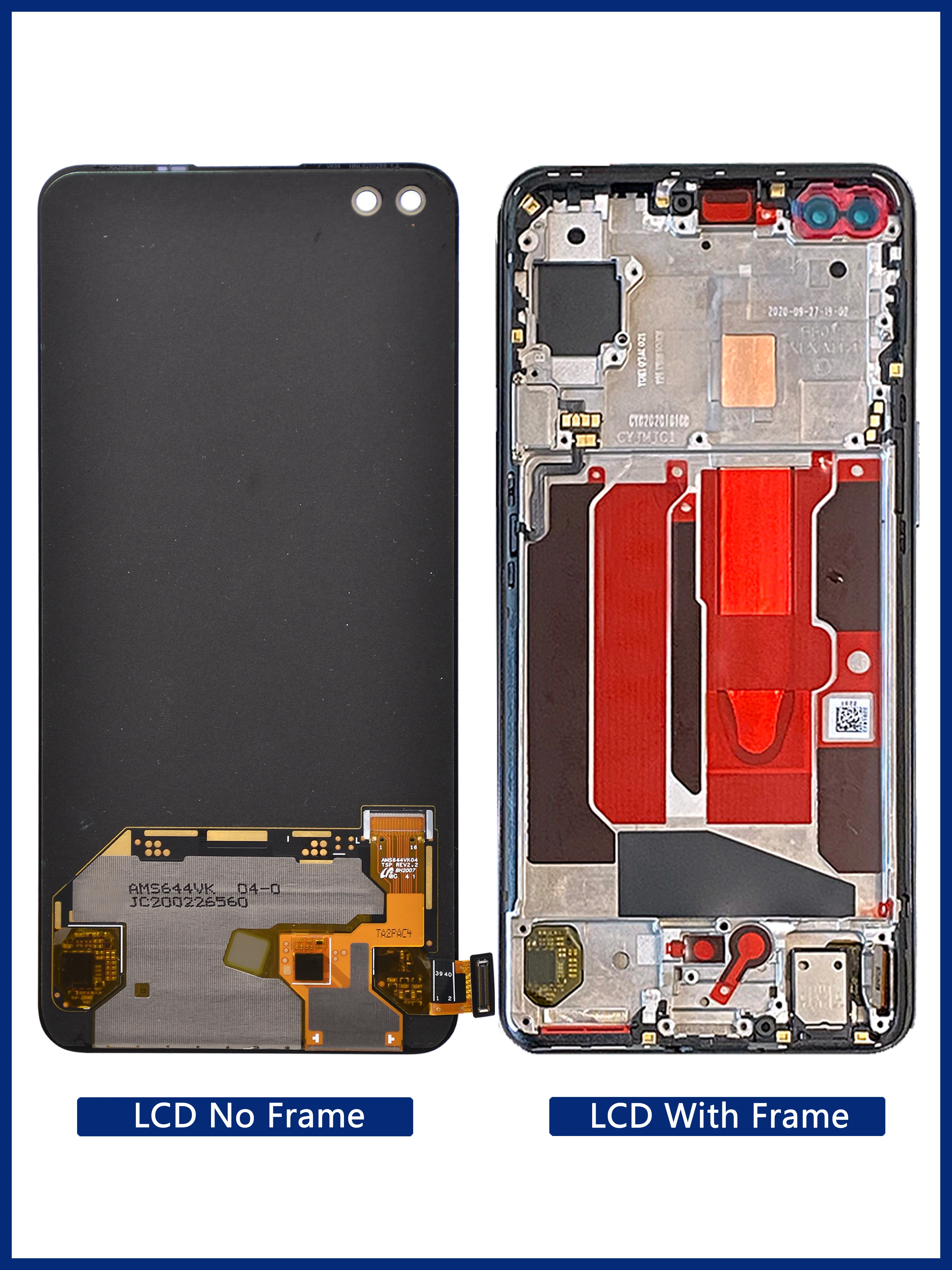 Оригинальный ЖК-дисплей на замену для OnePlus Nord 8 NORD кодирующий преобразователь