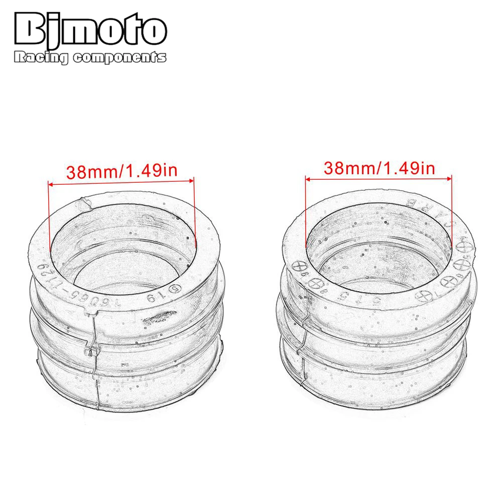 Мотоциклетный карбюратор Соединительный Впускной регулятор интерфейс Carb
