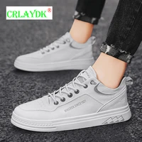 crlaydk casual sports sneakers walking skateboarding soft leather driving shoes running outdoor classic tennis students teens