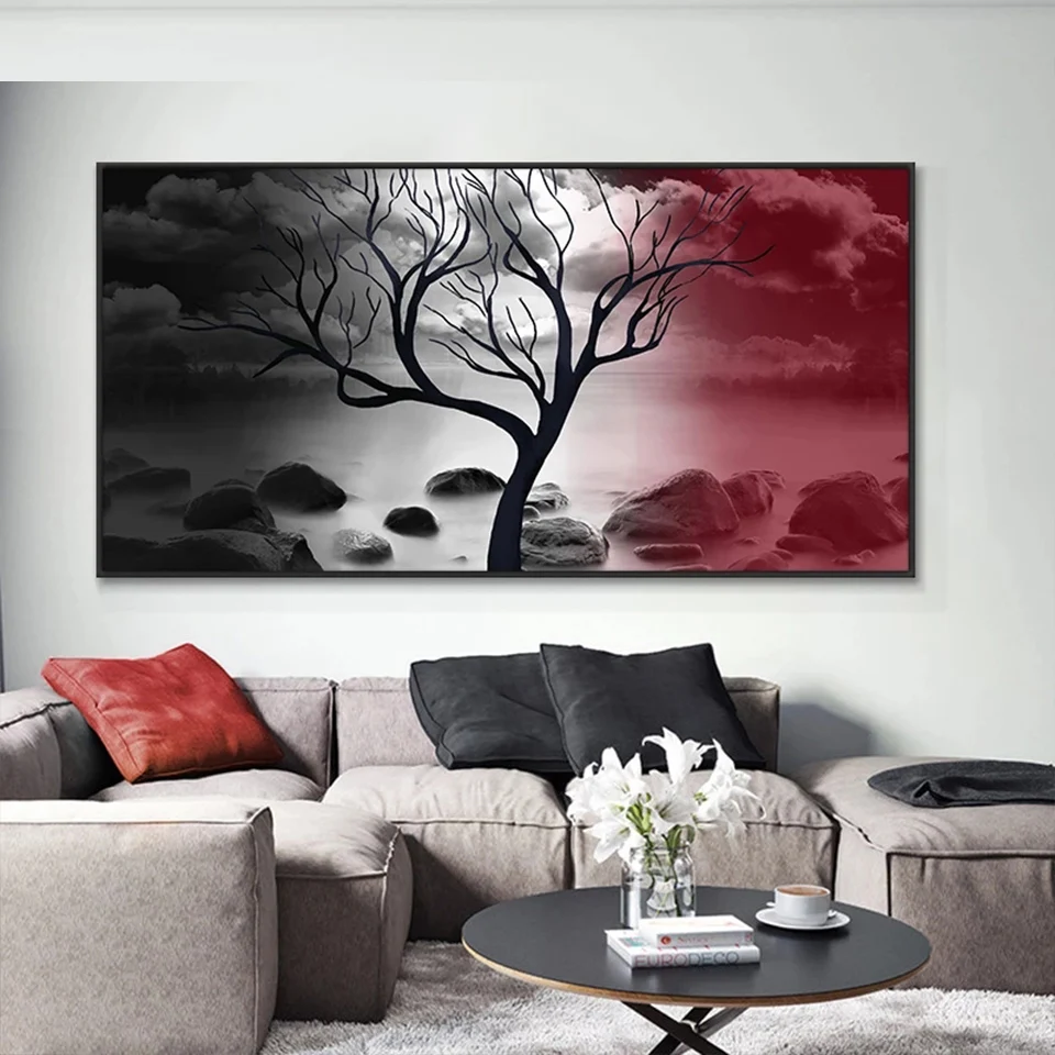 

Landscape Tree On The Lake DIY diamond painting,full,square,round scenic diamond embroidery mosaic diamond stitch decor JX2495