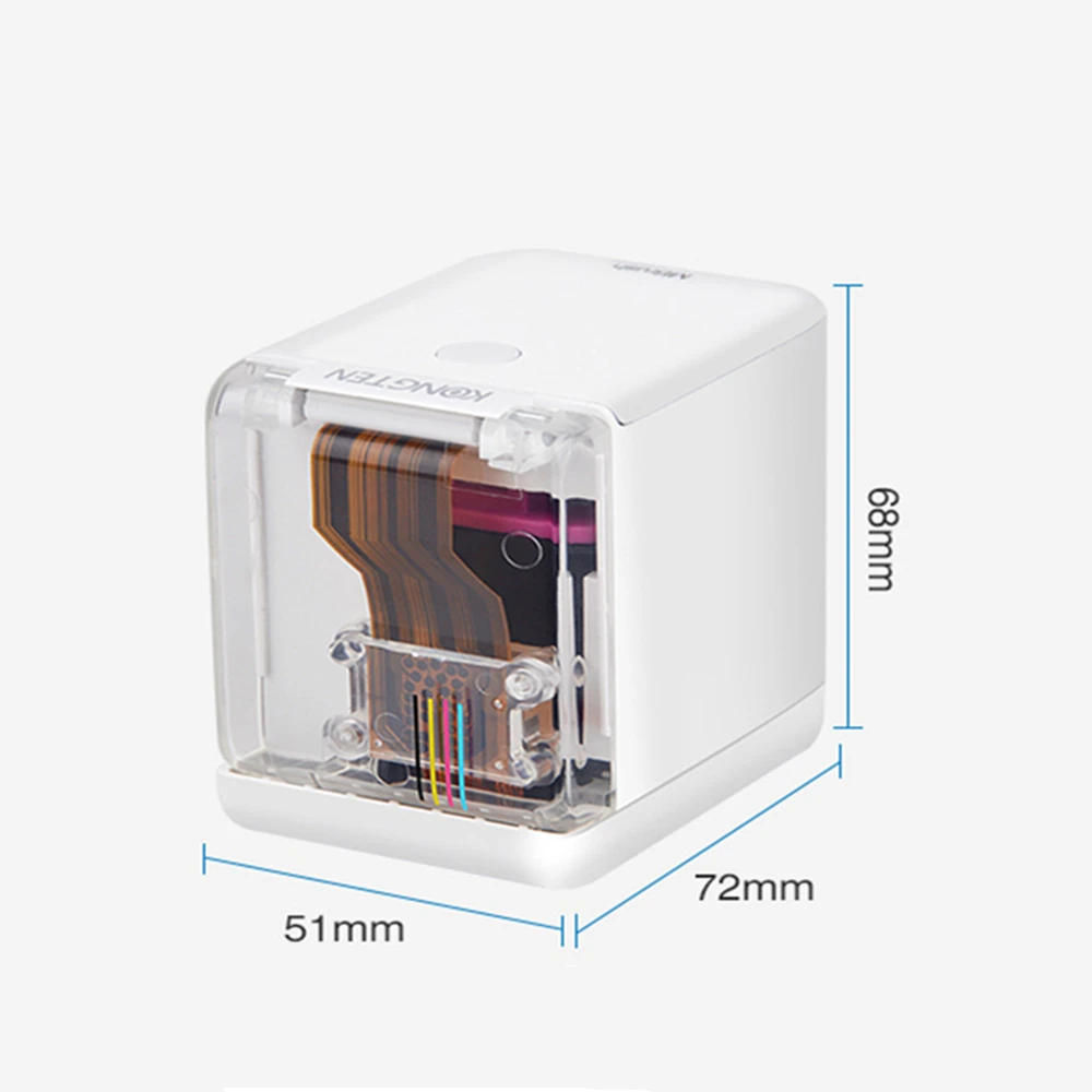 Принтер для этикеток PrinCube с Wi-Fi ручной миниатюрный принтер печати чернил