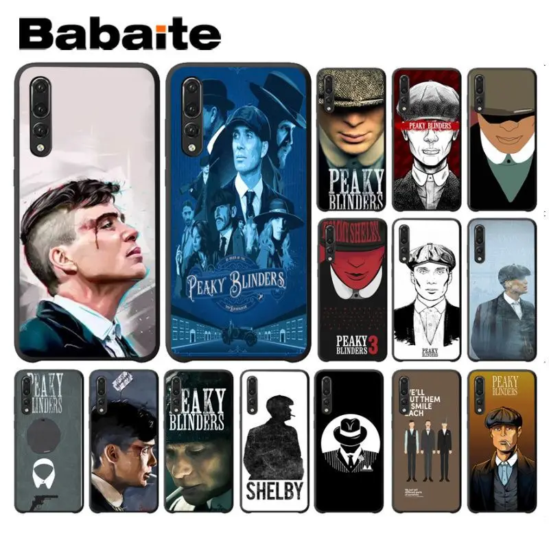 Мягкий чехол для телефона Peaky Blinders с пользовательским фото huawei p20 pro p20lite honor8x nova 3i