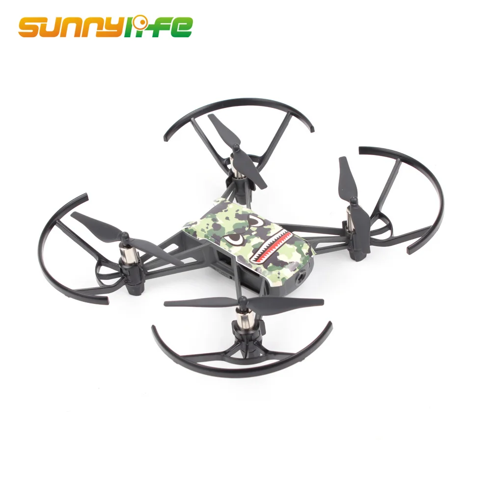 Классные водонепроницаемые ПВХ наклейки на корпус для дрона DJI TELLO EDU|Наклейки