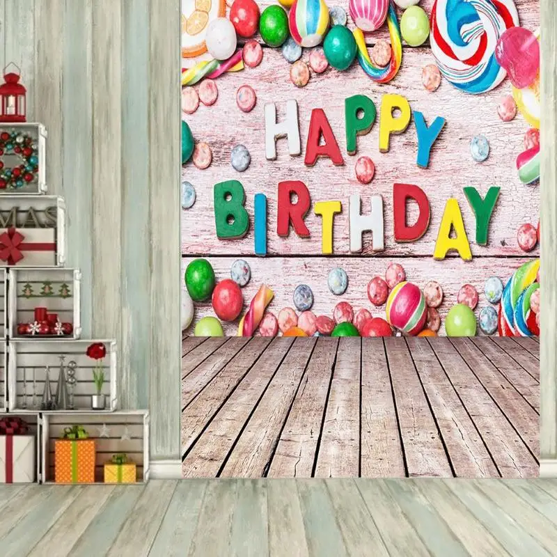 С Днем Рождения фотографическое искусство ткань фон студия реквизит ребенок