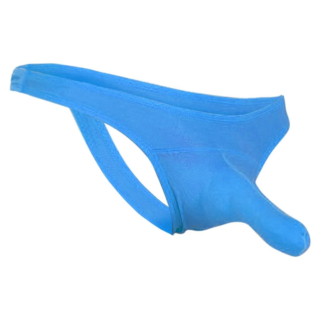 Трусы брифы мужские из модала пикантное нижнее белье с карманом для вырезания