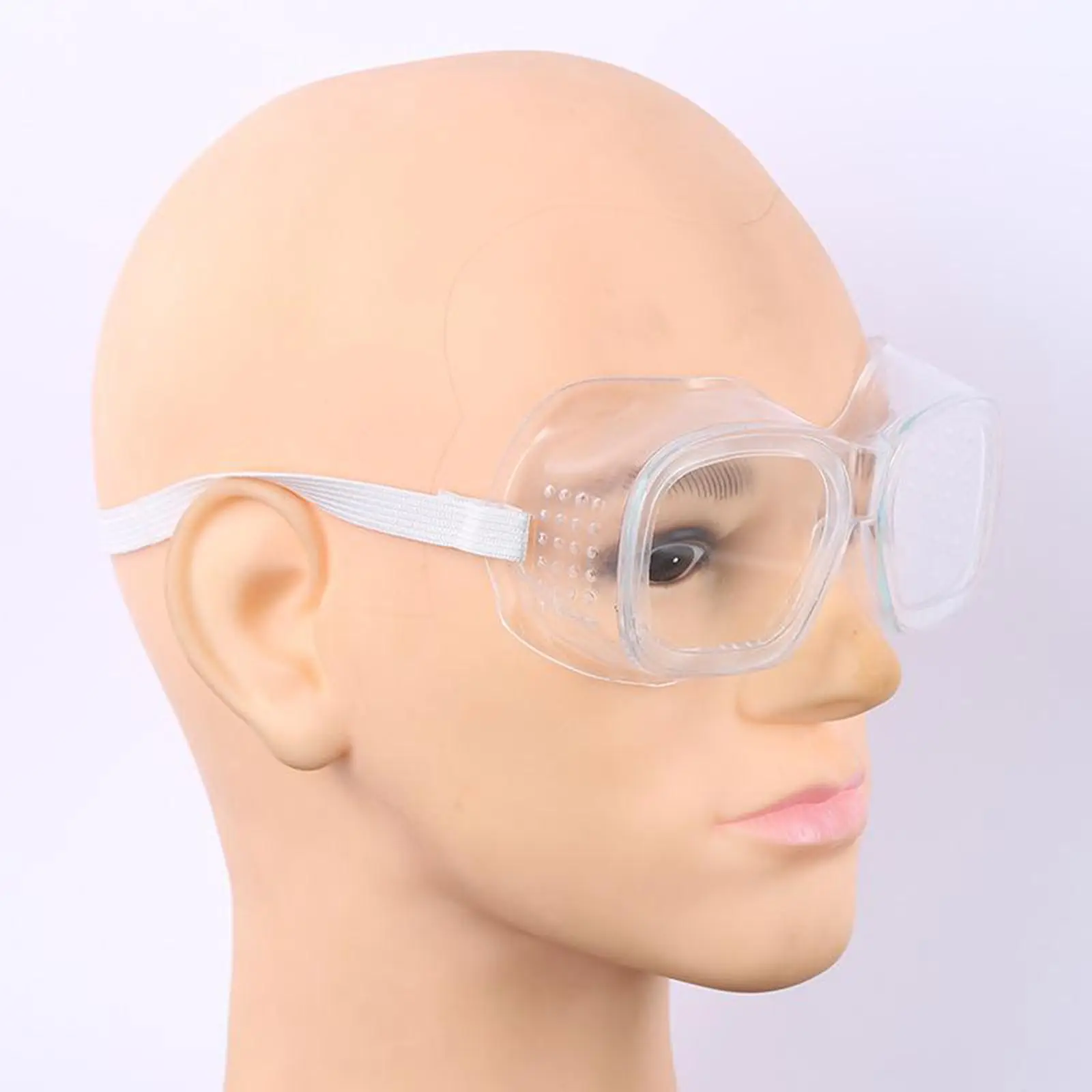

Clear Lightweight Safety Glasses Goggles for Chemical Construction Workplace