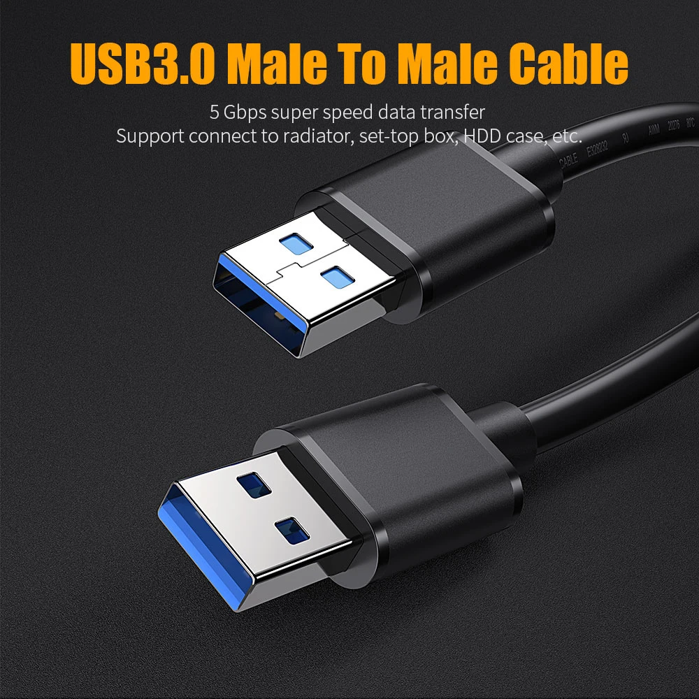 Кабель-удлинитель Essager USB-USB штекер-штекер 3 0 2 кабель-удлинитель USB для жесткого