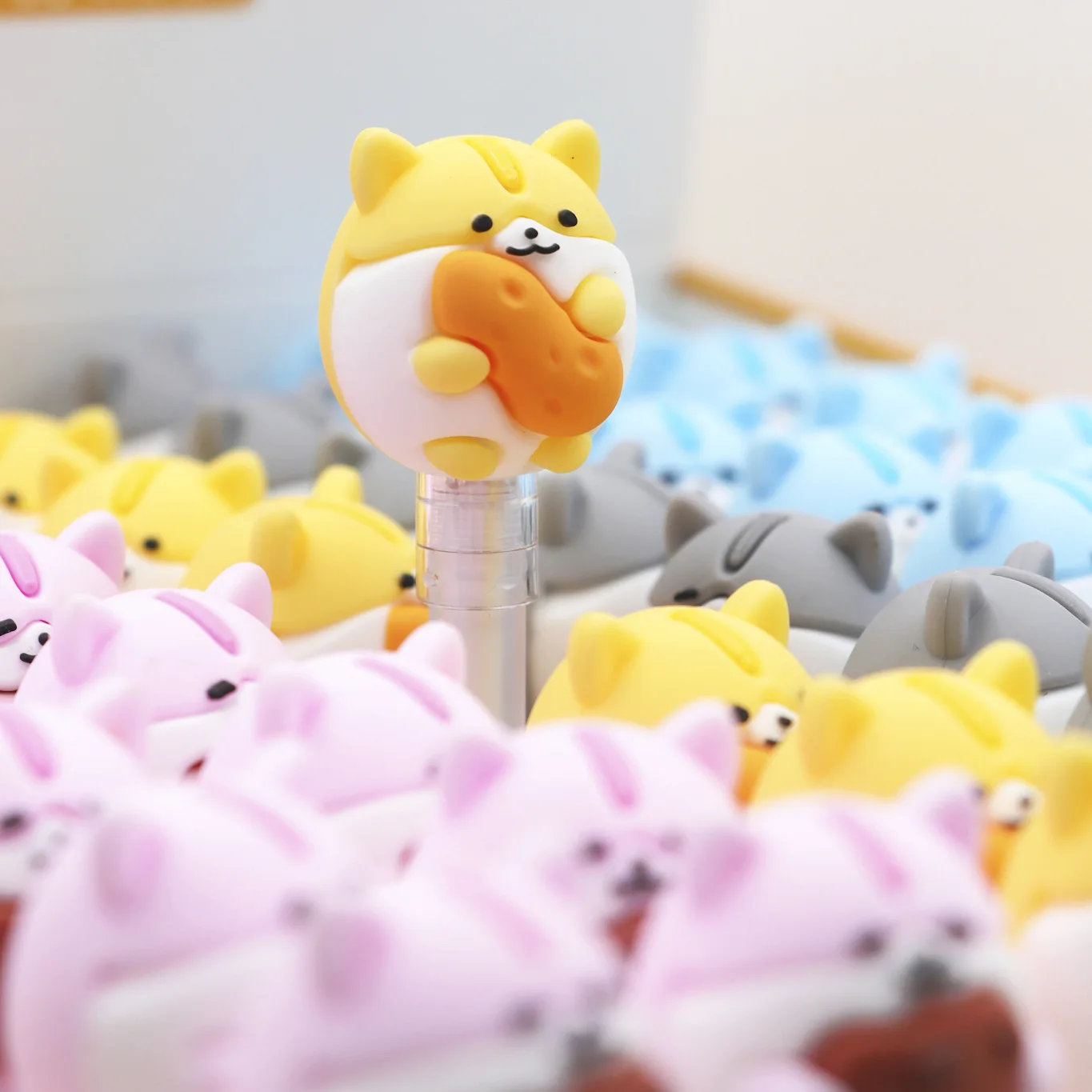 32 шт./лот пищевой маленький толстый хомяк съемная гелевая ручка чернильный