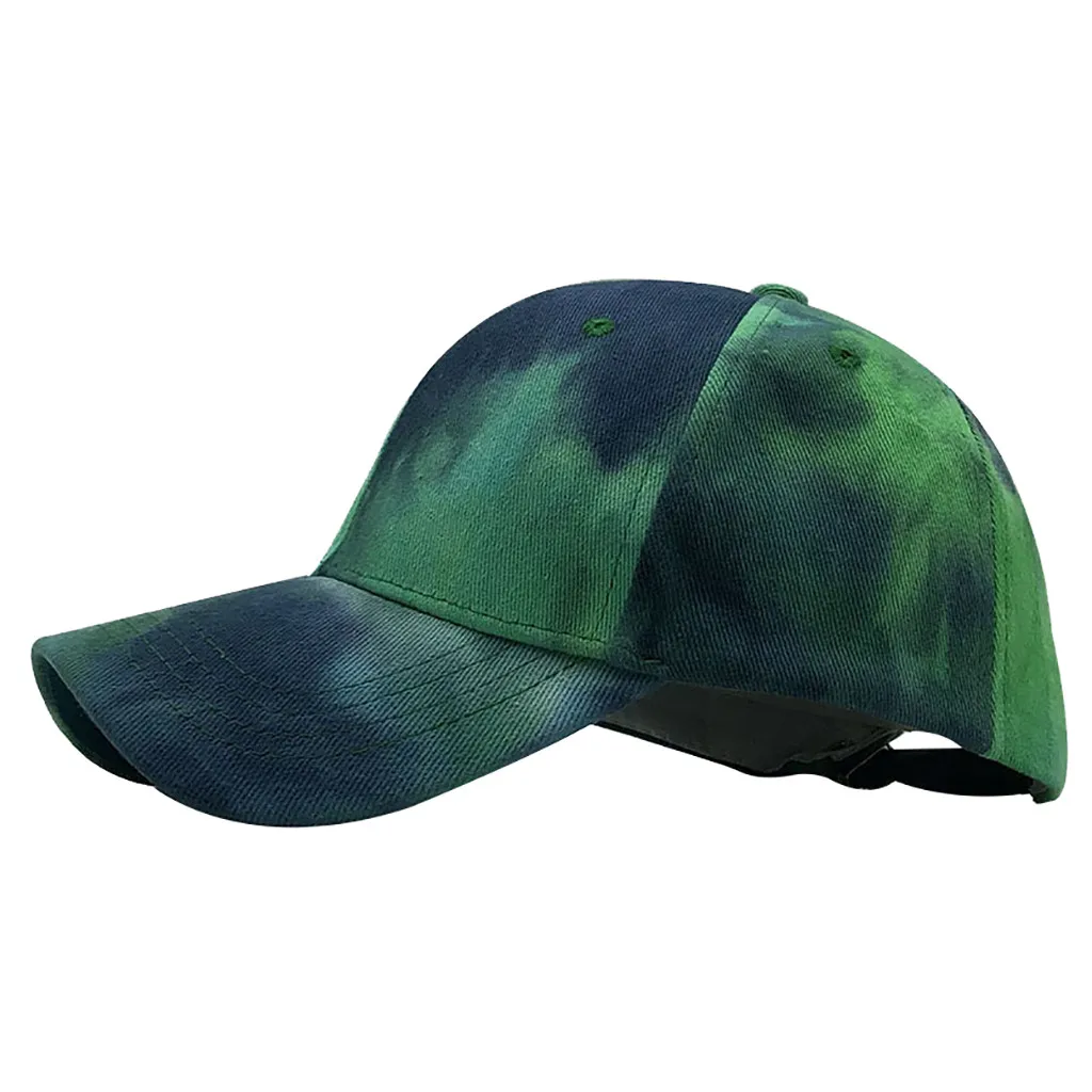 FashionableUnisex Cap Tie-dye Breathable Sports Summer Male Outdoor Mesh Adjustable Visors #YL10 | Аксессуары для одежды