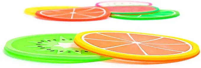 Slingifts фруктовые подставки 7 шт. 3 5 &quotНескользящие теплоизоляционные красочные