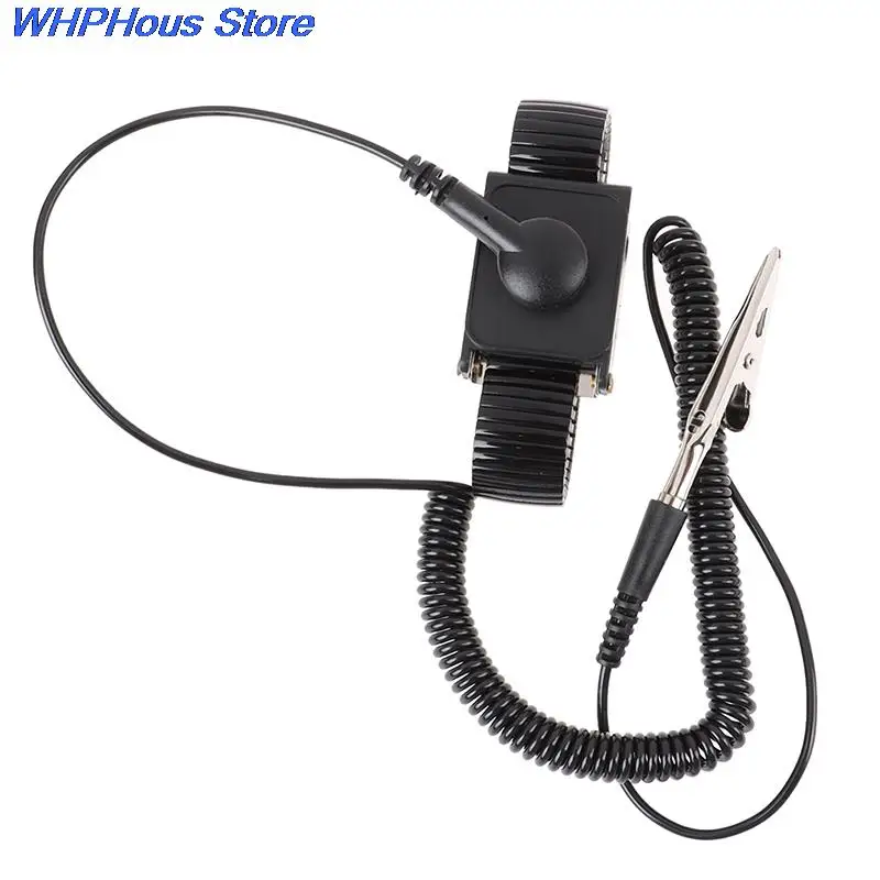 1 шт. антистатический рабочий наручный ремешок ESD Регулируемый разрядный ремень заземление из нержавеющей стали металлический браслет Инструменты для ремонта 1 шт. антистатический рабочий наручный ремешок ESD Регулируемый разрядный ремень заземление из нержавеющей стали металлический браслет Инструменты для ремонта