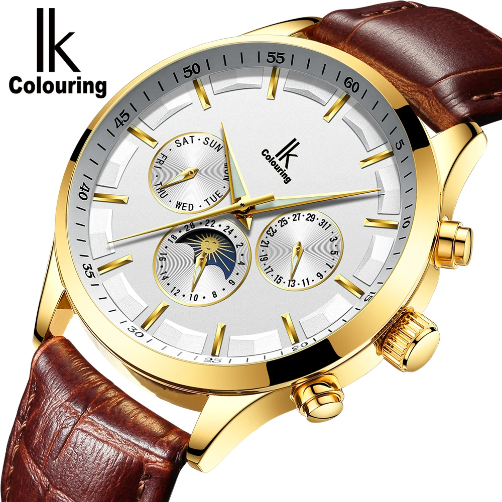 2020 оригинальные модные мужские часы многофункциональные автоматические ведущей