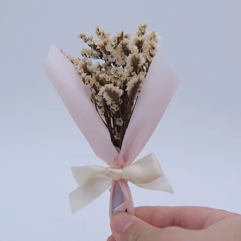 Свадебный подарок сухие цветы украшение стола для дома сушеный букет сделай сам