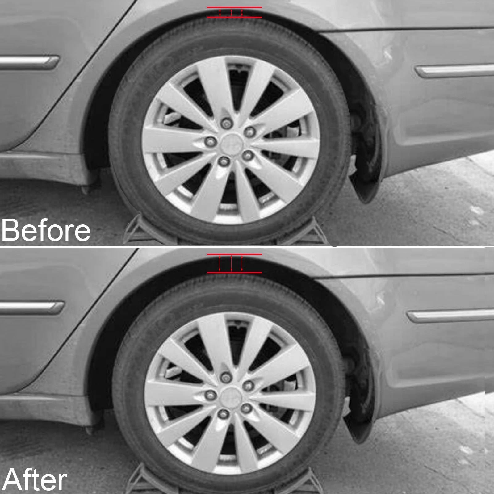 Автомобильный амортизатор 21 мм пружинный бампер автомобильная защита пружинная